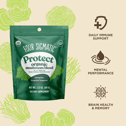 Image of Protect Organic Mushroom Blend 60g